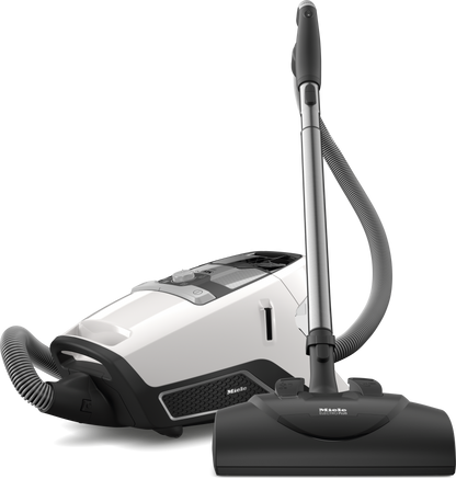 Miele Blizzard CX1 Cat & Dog Powerline Vacuum Canister in Lotus White