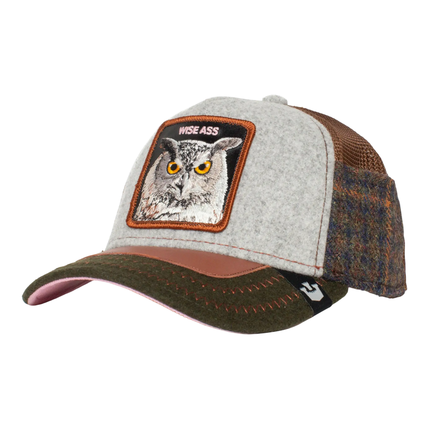 Goorin Bros Cum Laude Men Trucker Hat Grey