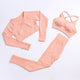 Orange three piece suit
