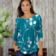 Turquoise with White