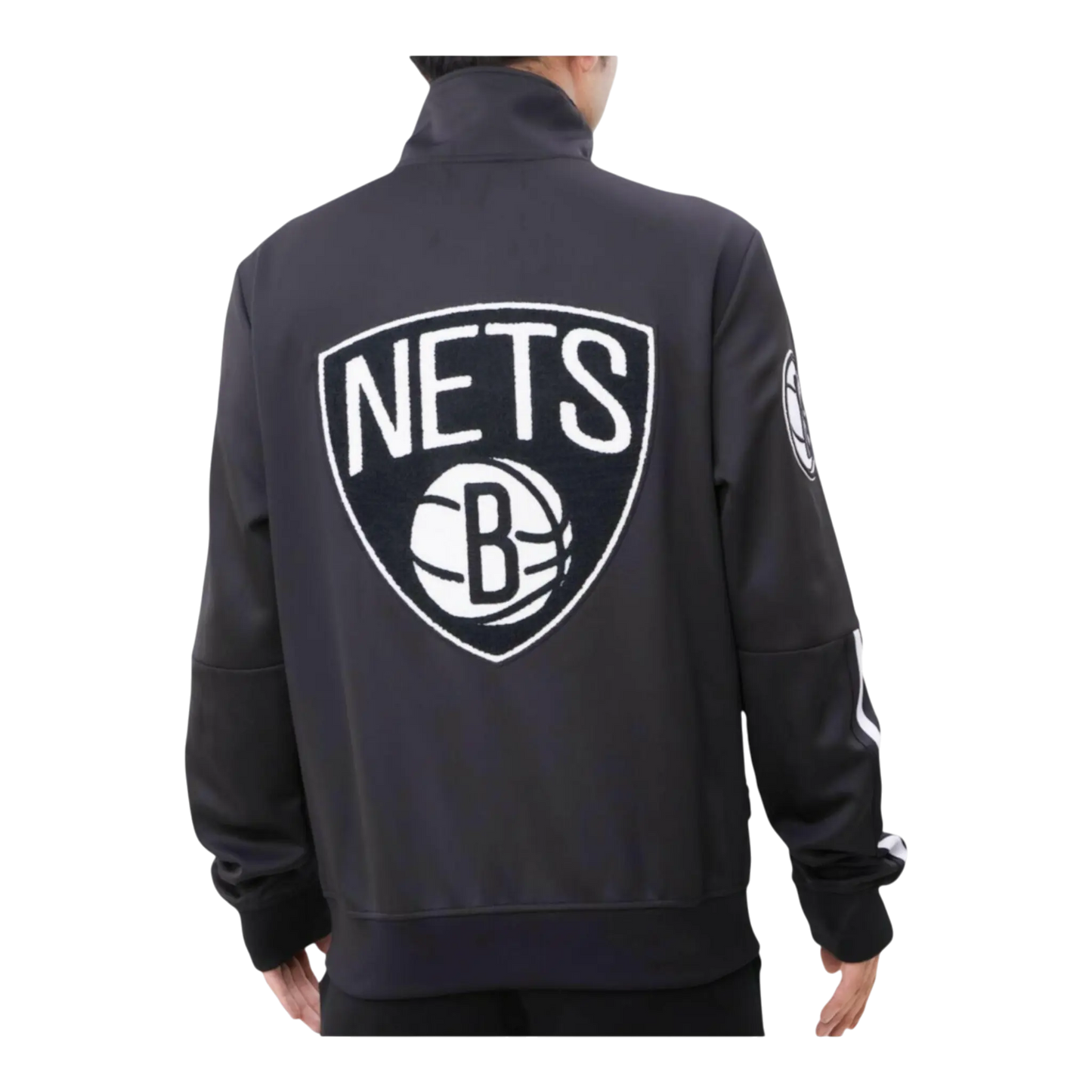 Pro Standard Brooklyn Nets Home Town Men Track Jacket Black