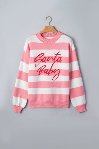 Threaded Pear Gracy Drop Shoulder Pullover Sweater