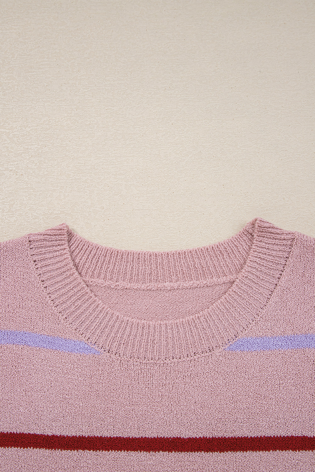 Threaded Pear Amyra Edge Drop Shoulder Sweater