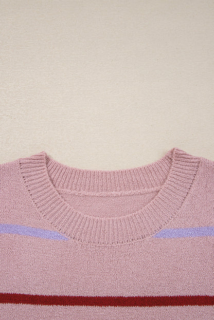 Threaded Pear Amyra Edge Drop Shoulder Sweater