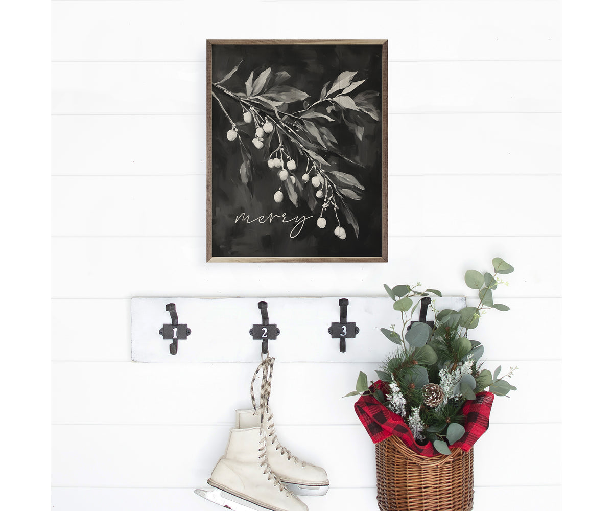 Kendrick Home Merry Mistletoe BW