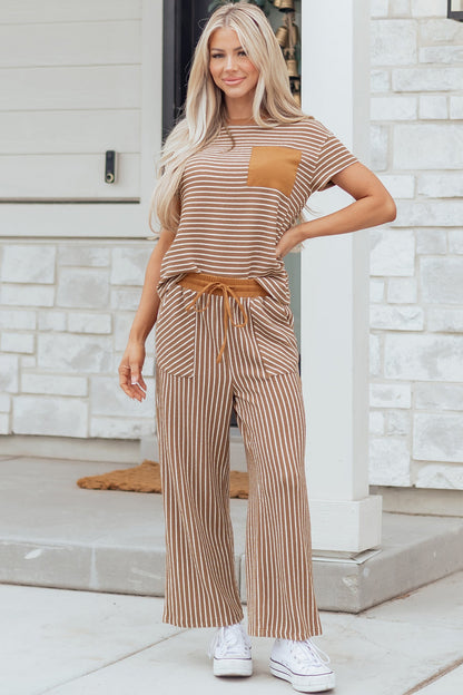 Threaded Pear Aspyn Stripe Tee