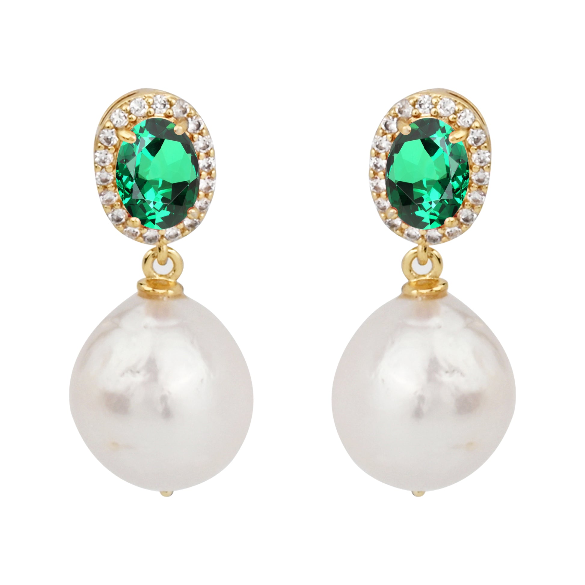 Green, White-