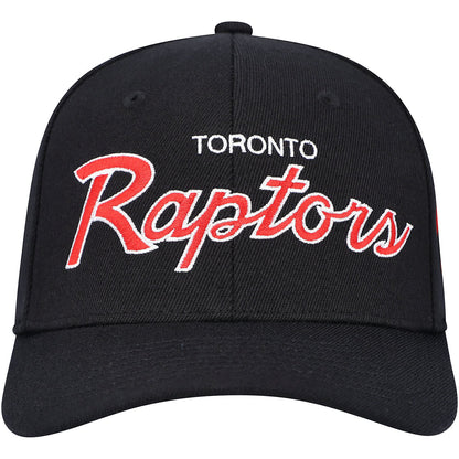 Mitchell & Ness Men's NBA Team Script 2.0 Stretch Snapback Raptors Snapback Caps