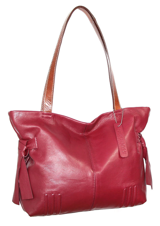 Nino Bossi Handbags Amirah Satchel - Cabernet