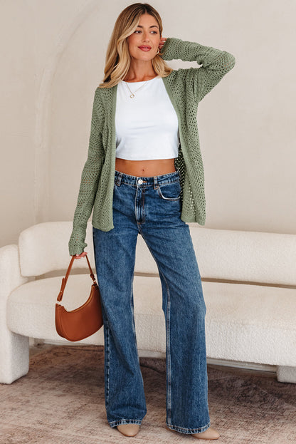 Threaded Pear Jordyn Knit Batwing Sleeve Cardigan