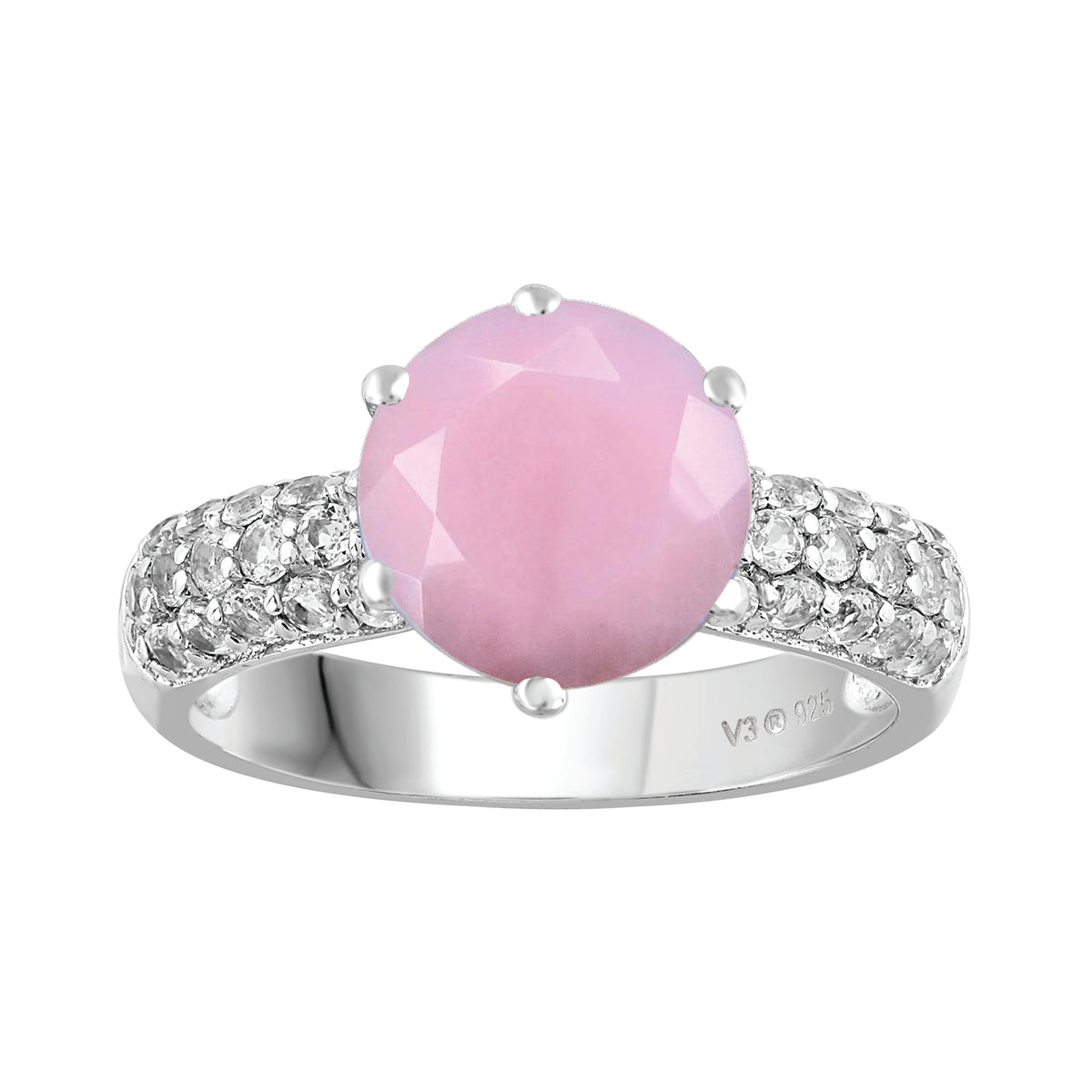 Pink, White-