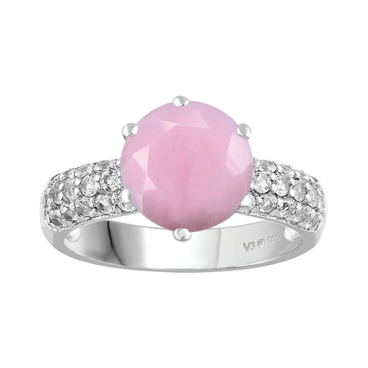 Pink, White-