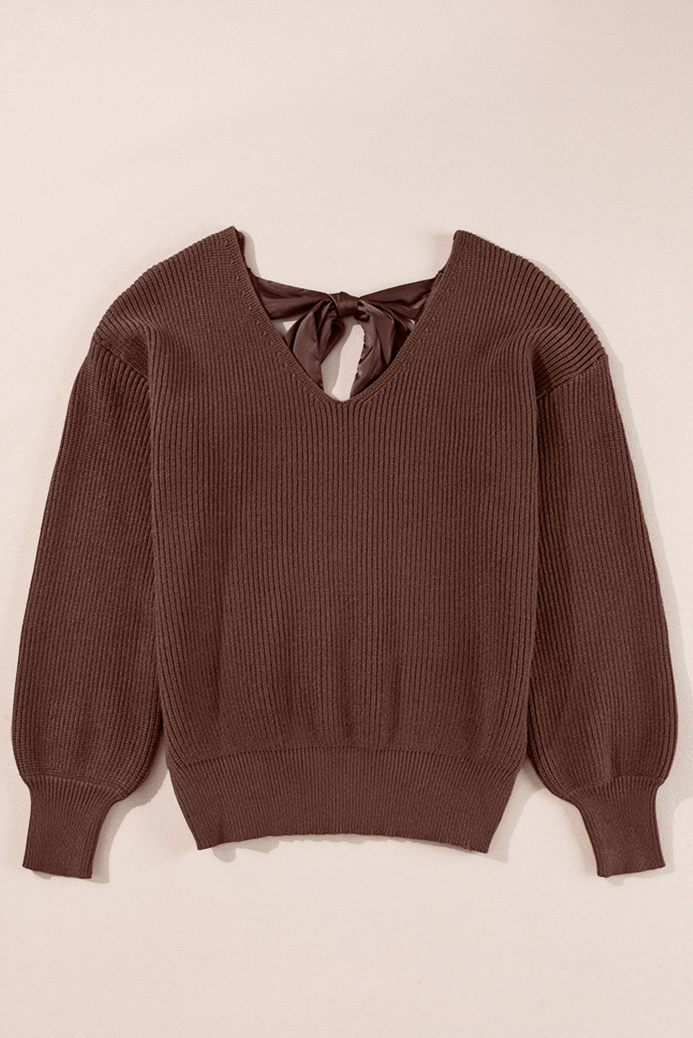 Threaded Pear Lia Knot Back Sweater