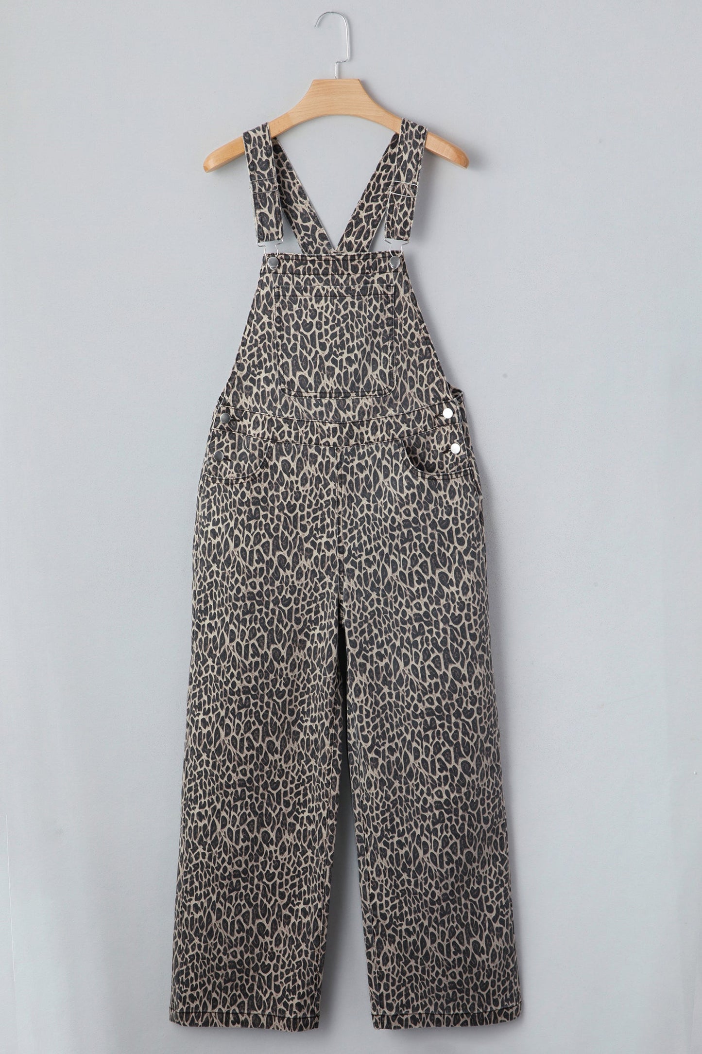 Threaded Pear Soleil Leg Loose Overall Jumpsuit