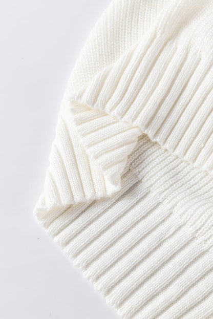Threaded Pear Madison Patch Bishop Sleeve Sweater