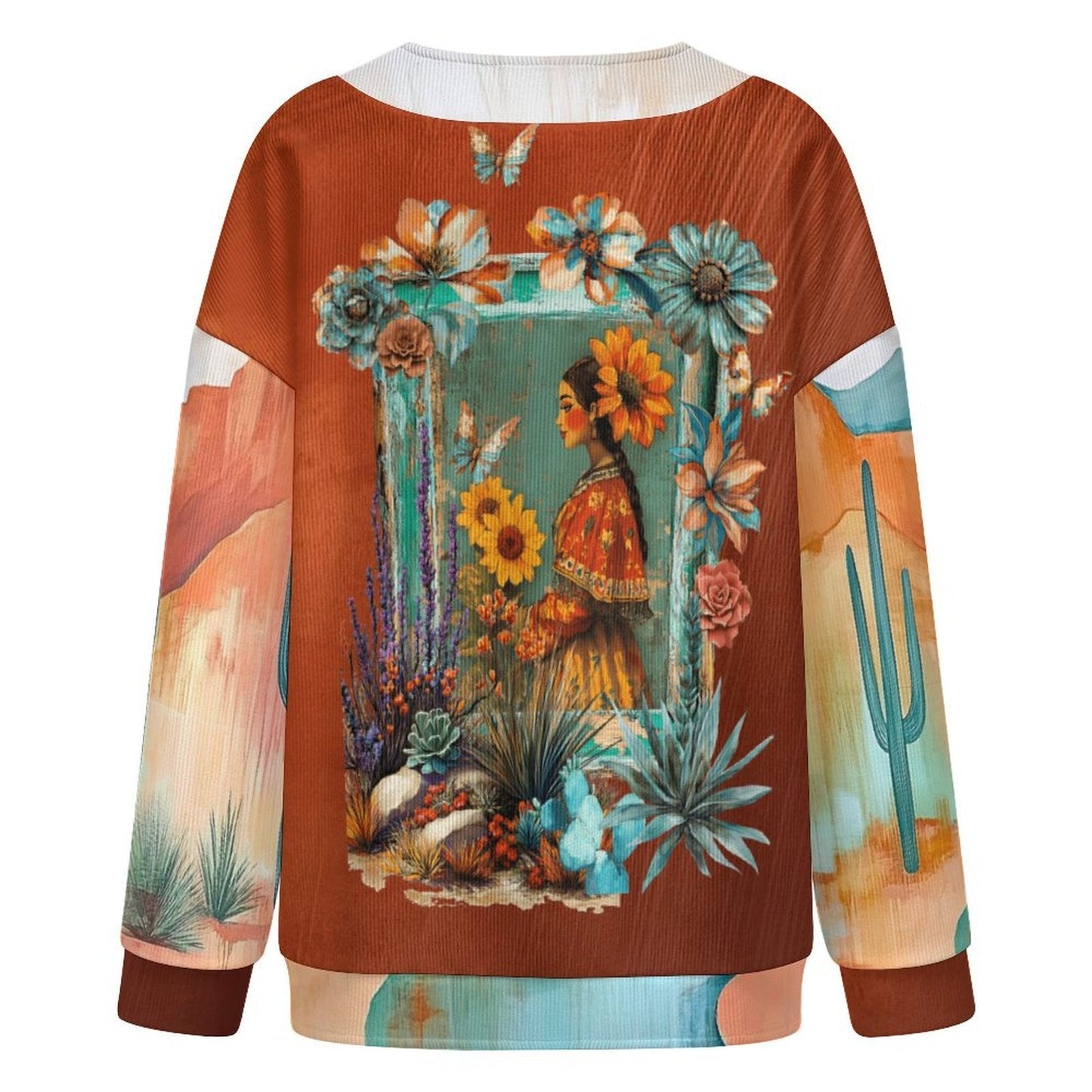 Baha Ranch Colores de Mexico Fantasia Drop Shoulder Cardigan