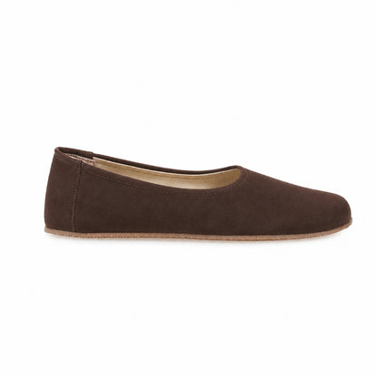 Dark brown-