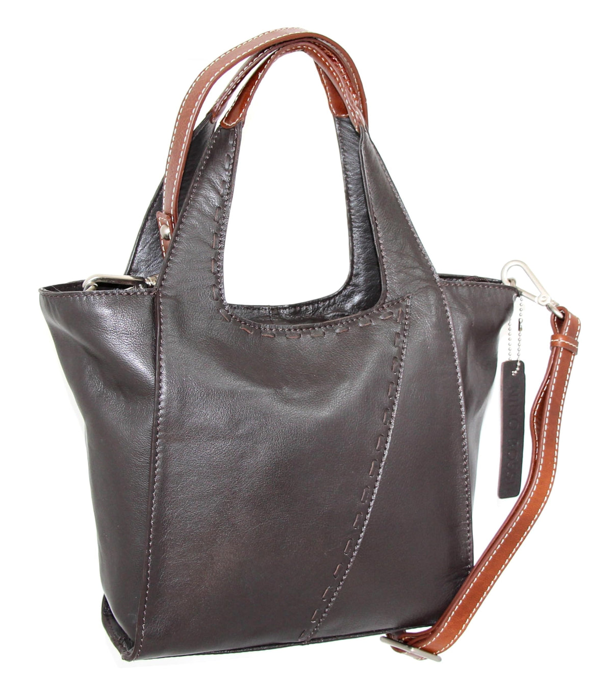 Nino Bossi Chiara Small Satchel - Chocolate