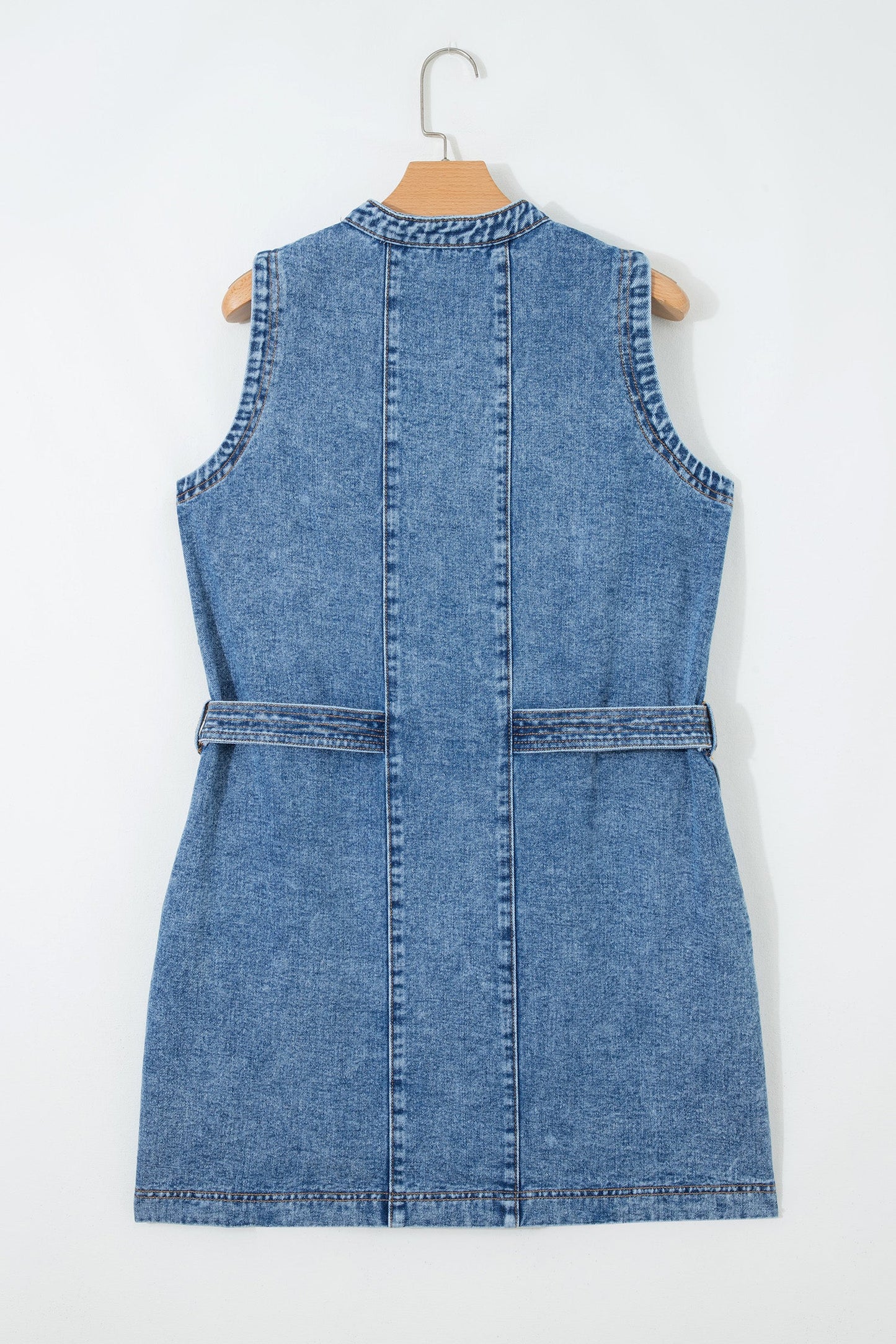 Threaded Pear Ainara Down Sleeveless Short Dress