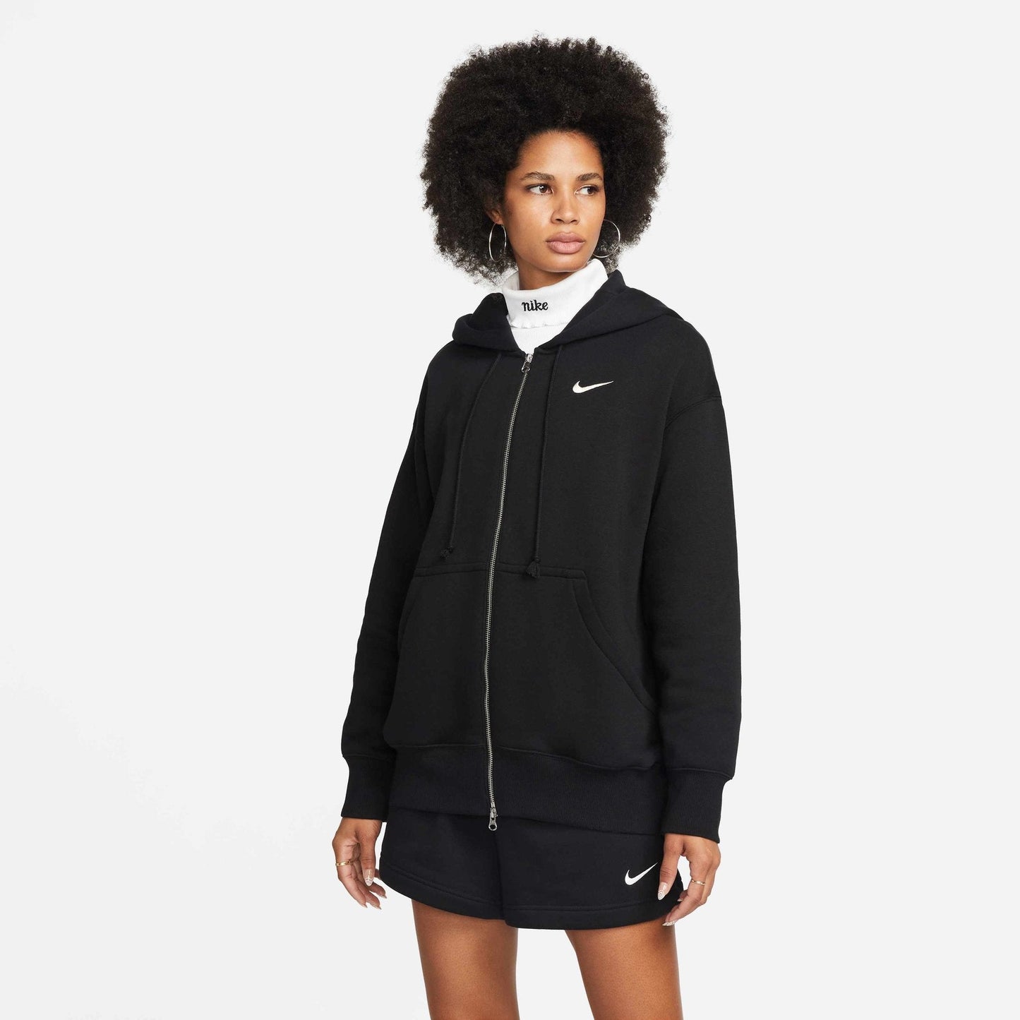 Nike Women's Oversized Phoenix Fleece Full-Zip Hoodie Hoodies