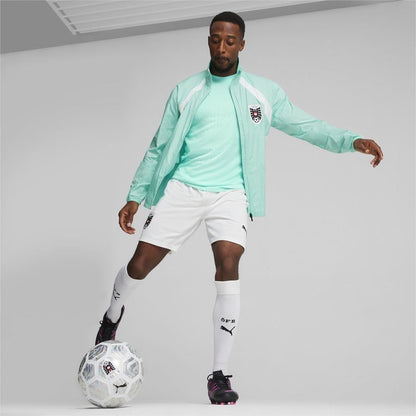 Puma Women's Ofb Prematch Woven Jacket Jackets