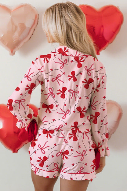 Threaded Pear Laurel Pcs Pajama Set Long Sleeve Top