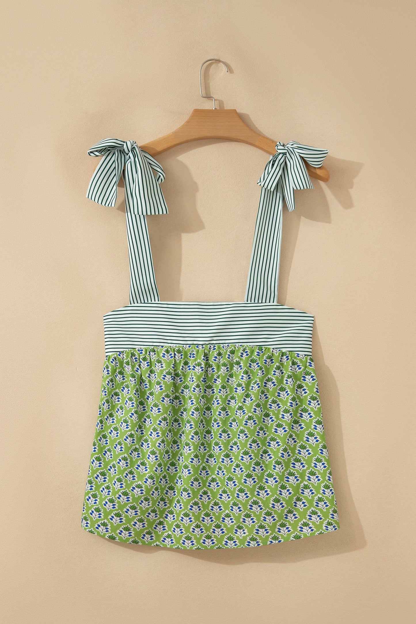 Threaded Pear  Alisson Straps Babydoll Tank Top