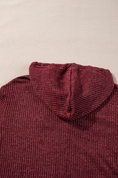 Threaded Pear Eleanor Up Front Drawstring Hoodie