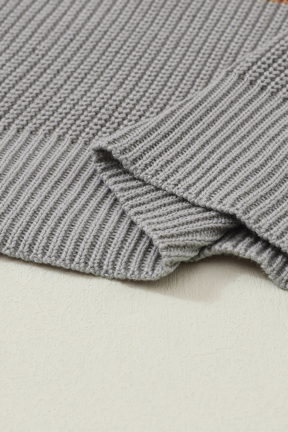 Threaded Pear Millie Knitted O Pullover Sweater