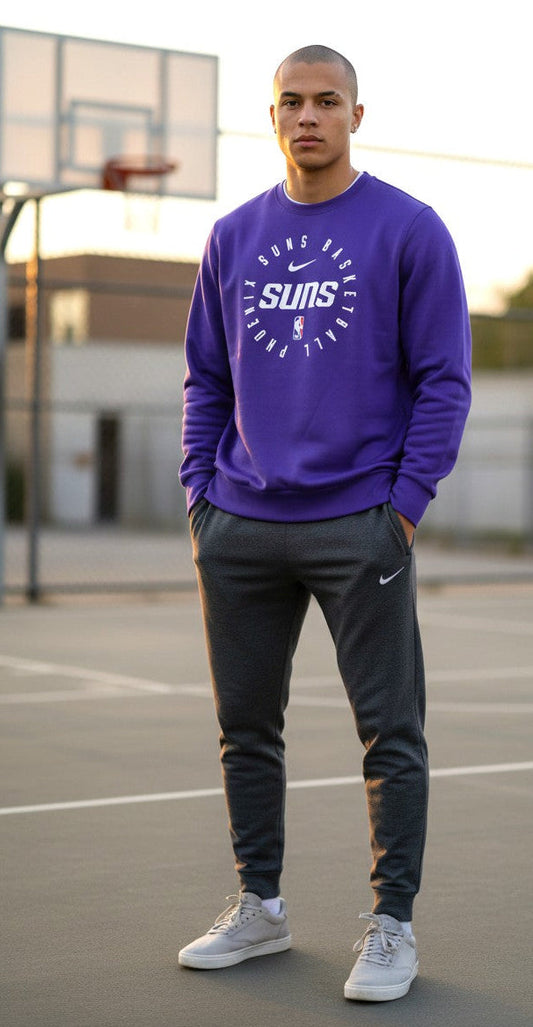 Nike Men's NBA Phoenix Suns Standard Issue Dri-Fit Crew-Neck