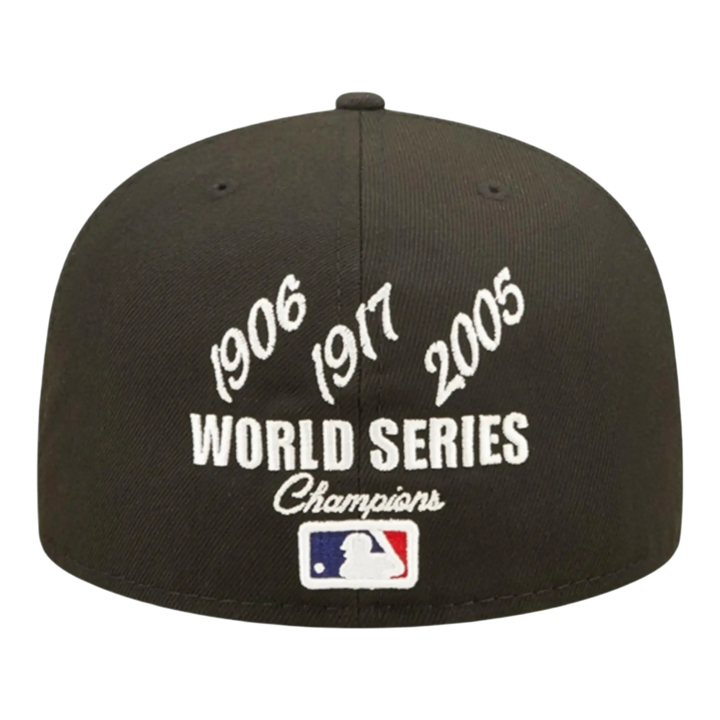 New Era Chicago White Sox Crown Champs WS Men Fitted Hat Black