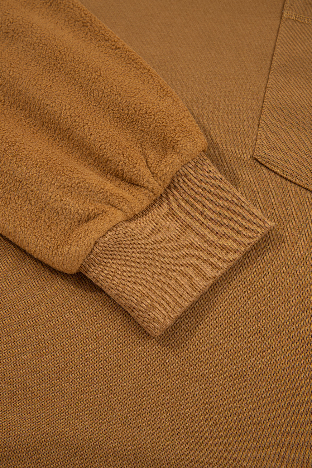 Threaded Pear Isabella High Low Patchwork Sweatshirt