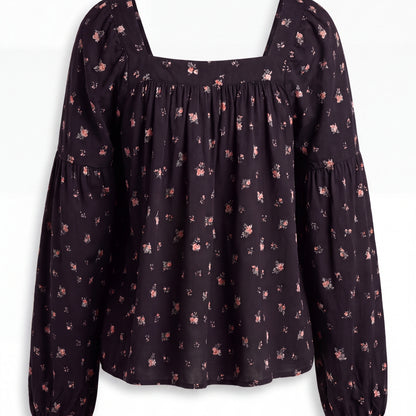 Black with pattern-