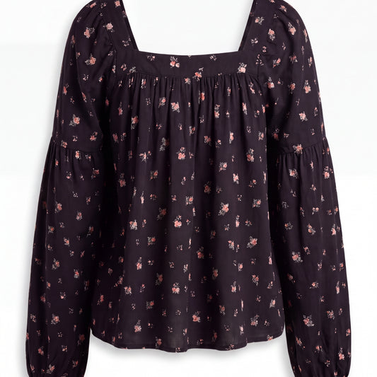 Black with pattern-