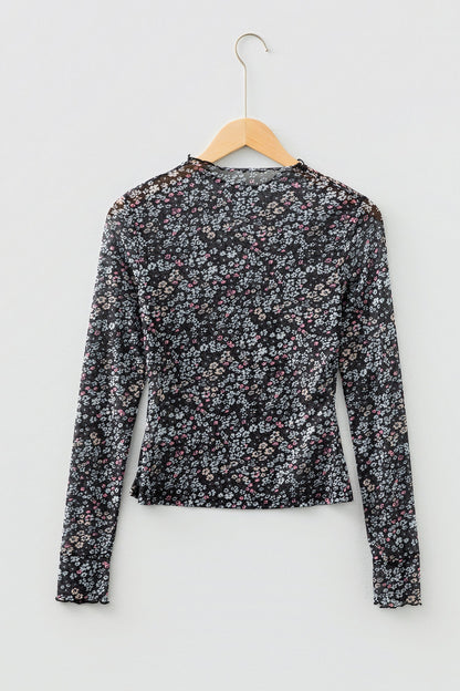 Threaded Pear Megan Sleeve Slim Fit Top