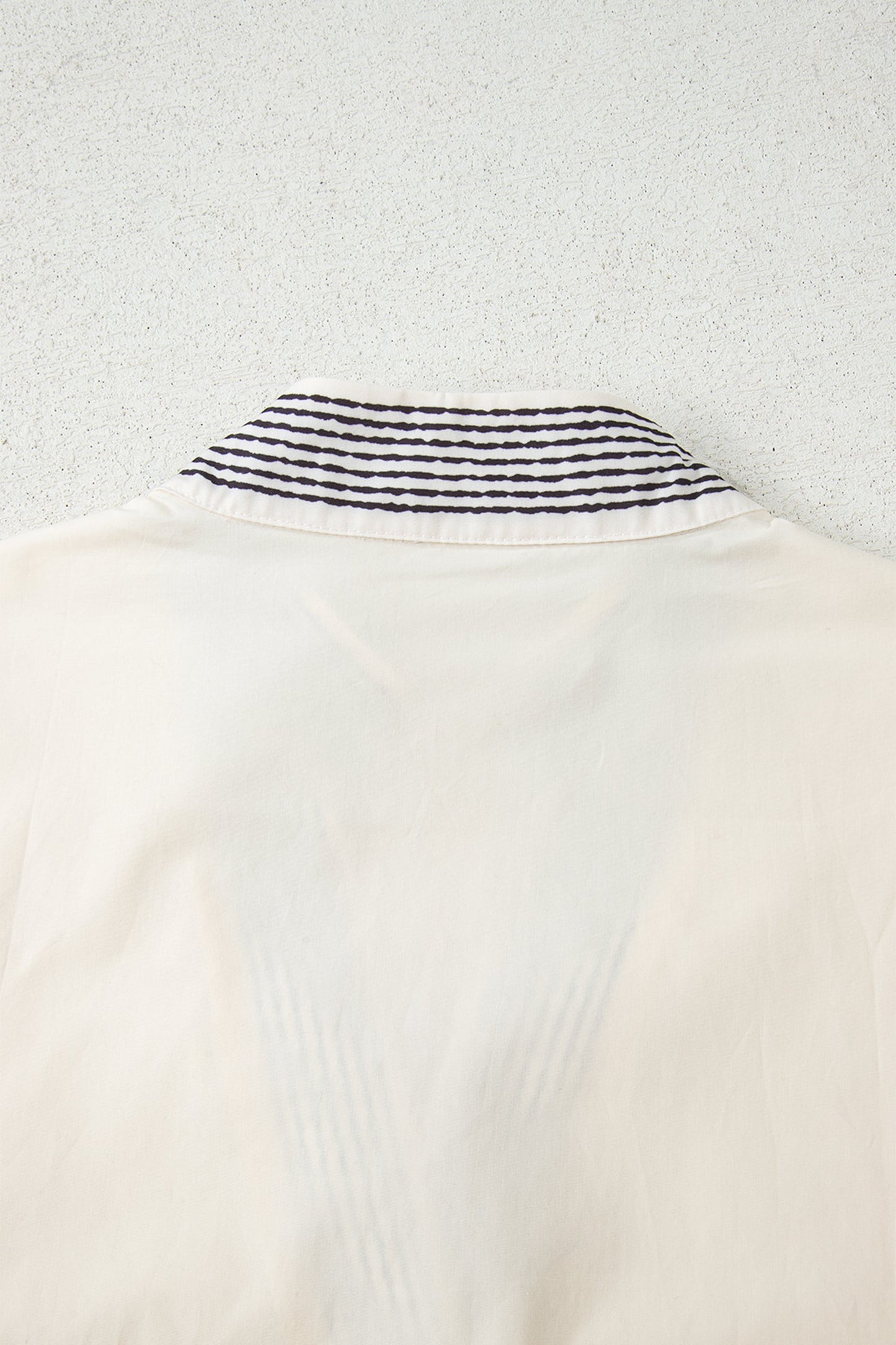 Threaded Pear Micah Sleeve Contrast Patchwork Blouse