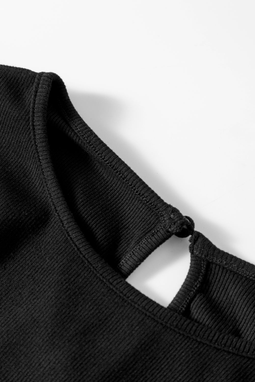 Threaded Pear Lara Splicing Half Sleeve Top