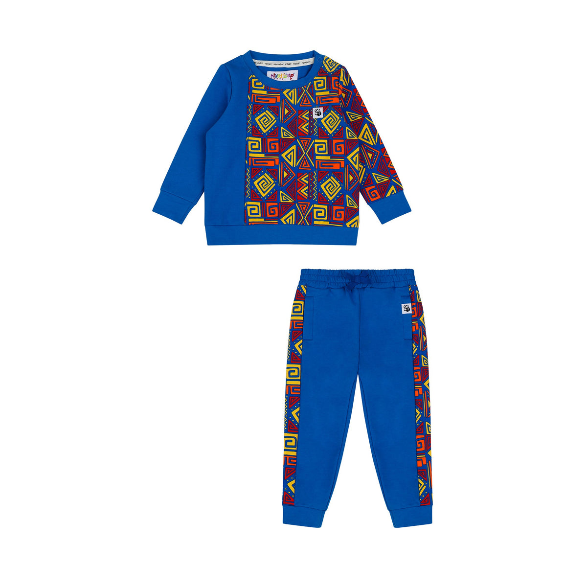 Blue Geometric-
