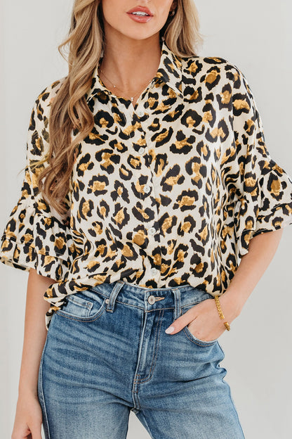 Threaded Pear Penny 4 Sleeve Loose Shirt