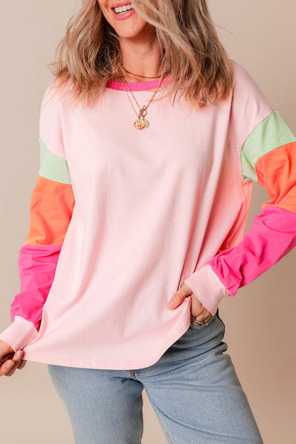 Threaded Pear Valentina Long Sleeve Loose Top