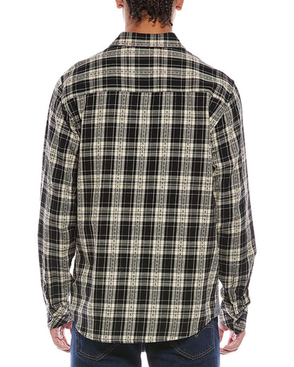 BLACK/ CROSS PLAID-