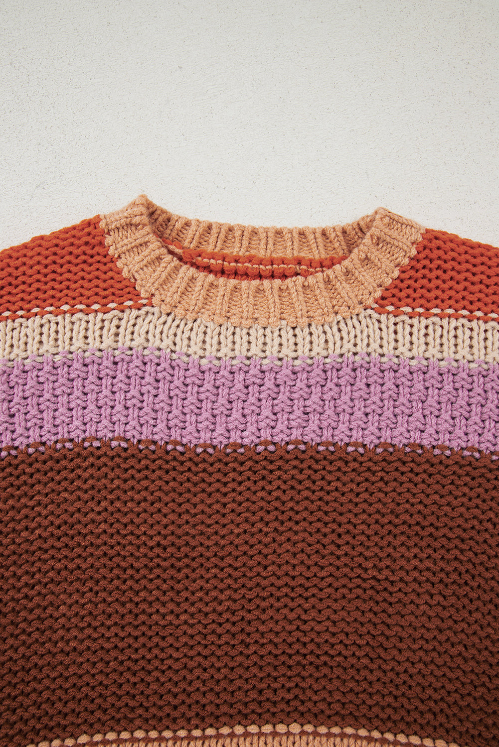 Threaded Pear Lydia Cropped Knitted Sweater