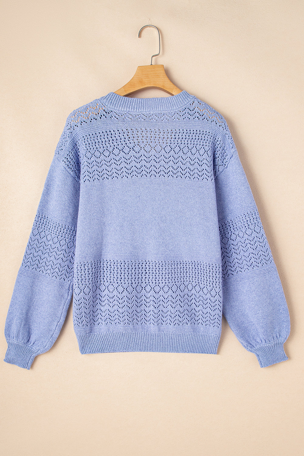 Threaded Pear Avery Detail Drop Shoulder Sweater