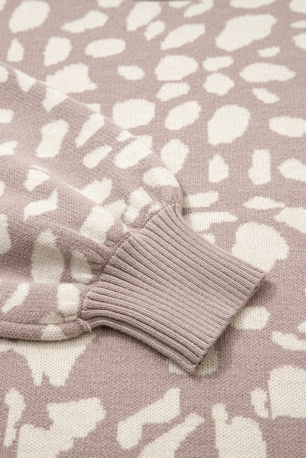 Threaded Pear Avery Trim Drop Shoulder Sweater