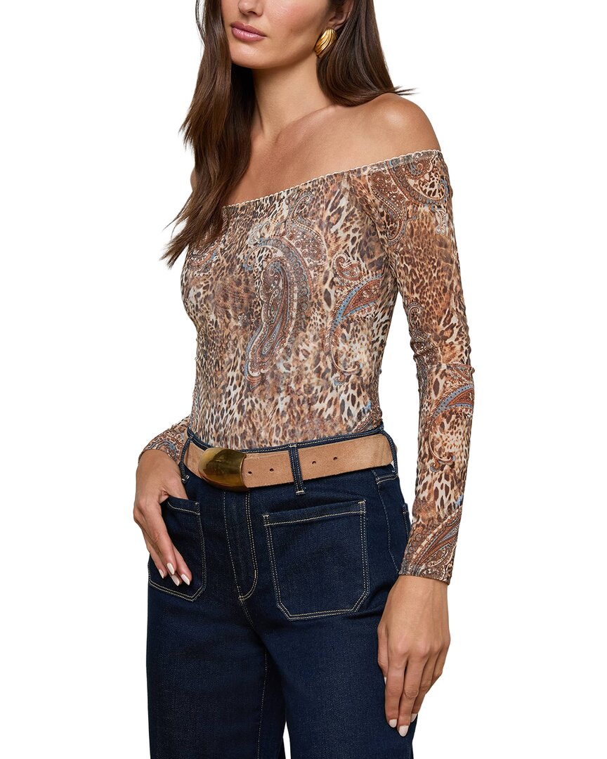 VALS-BROWN/BLUE VALENCIA LEOPA-