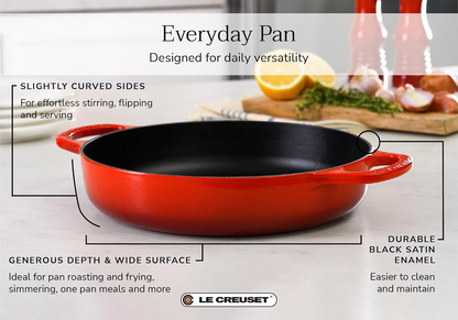 Le Creuset Signature Cast Iron Everyday Pan