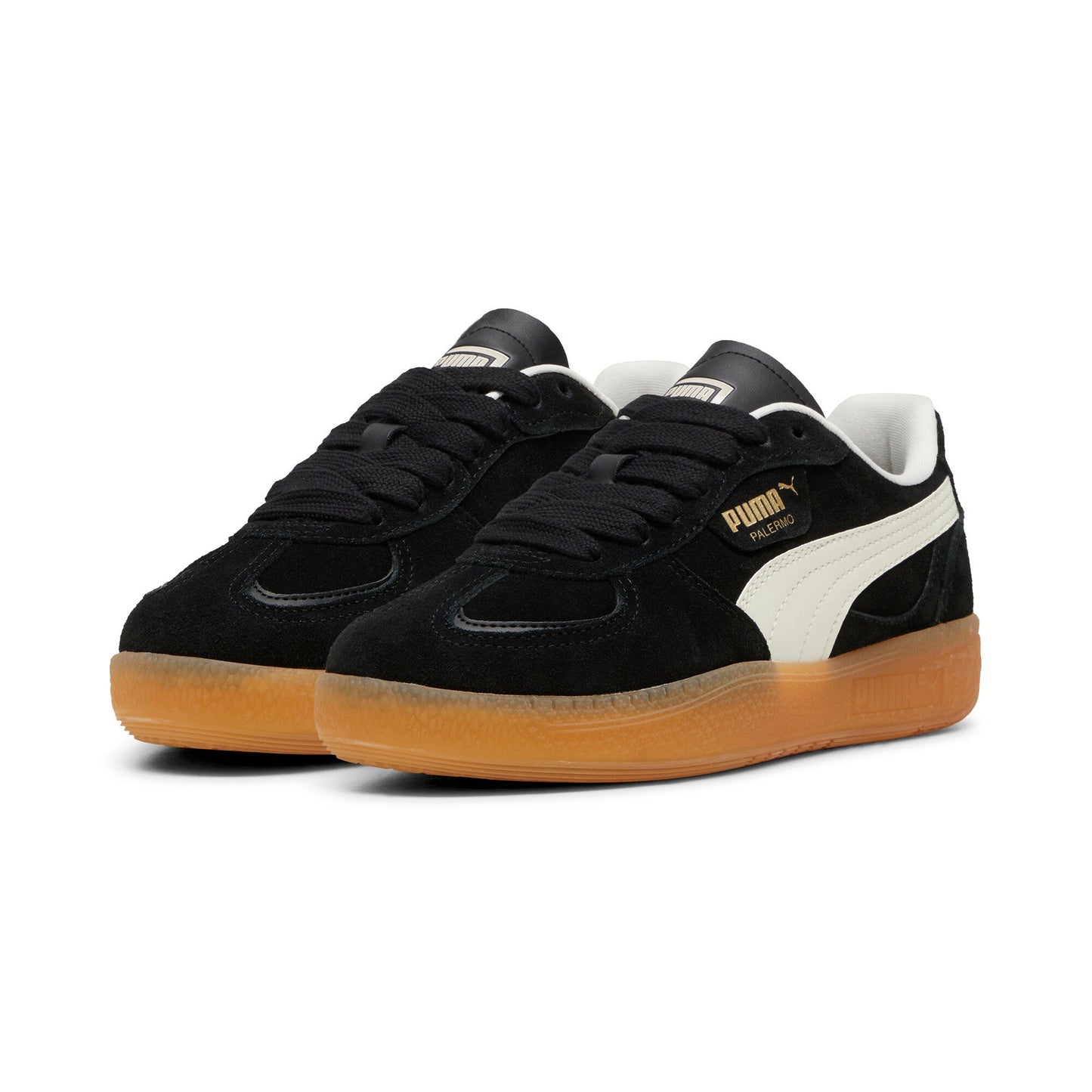 Puma Womens Palermo Moda Xtra Black Frosted Ivory Gum
