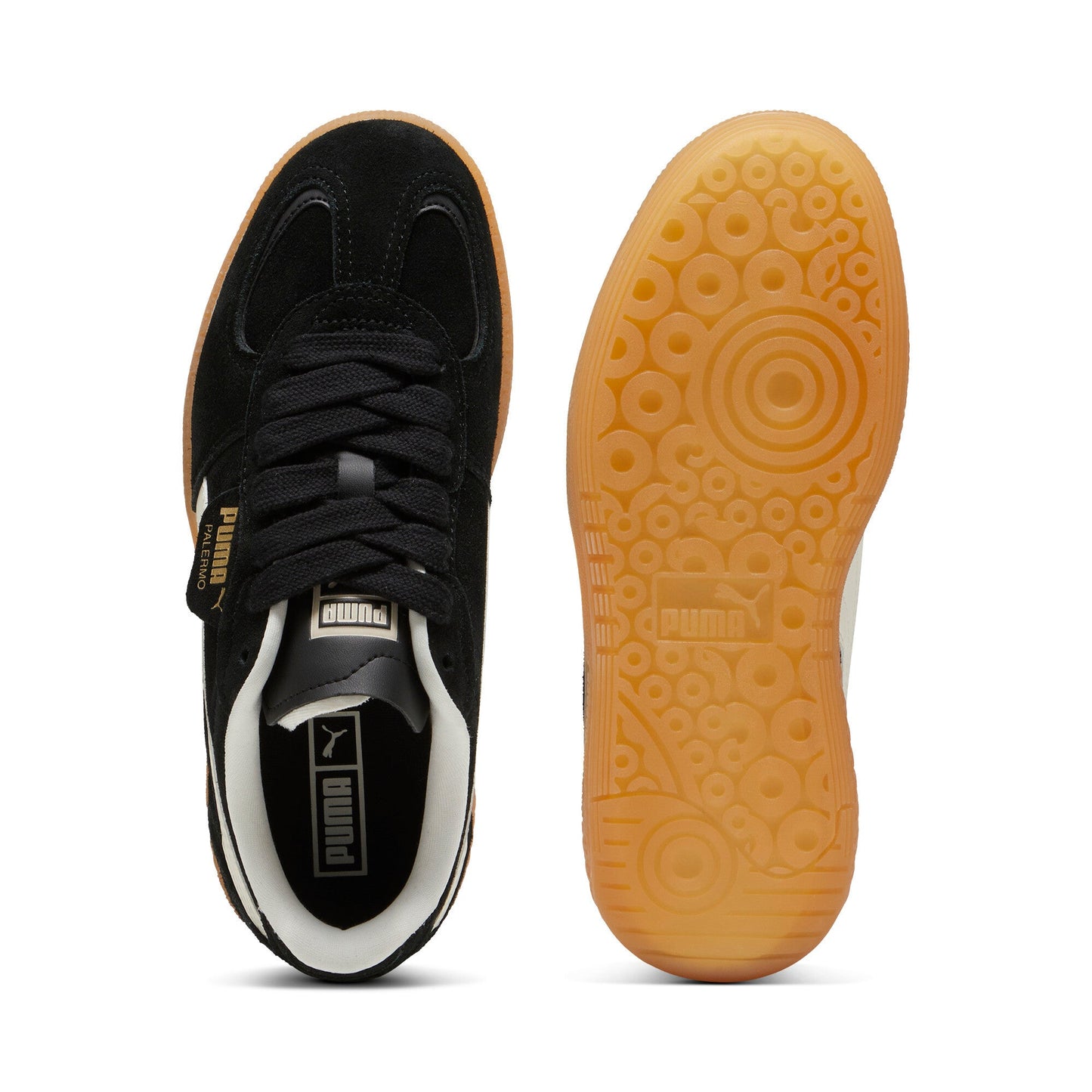 Puma Womens Palermo Moda Xtra Black Frosted Ivory Gum