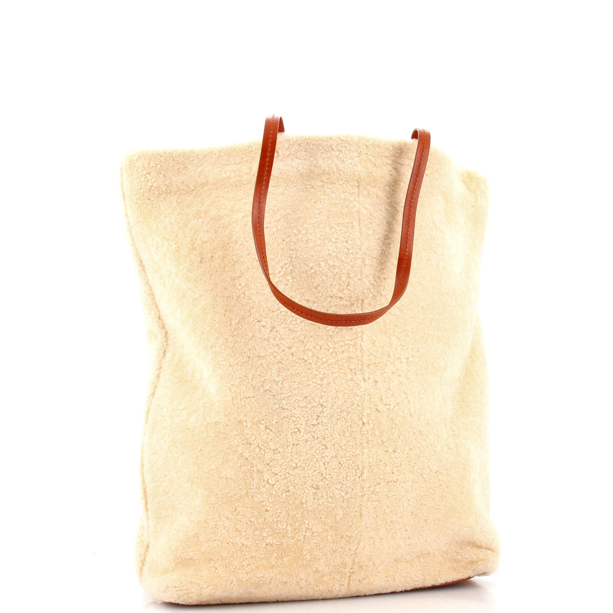 North South Tote Shearling