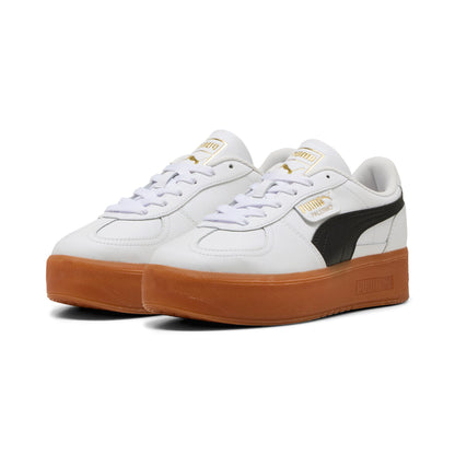 Puma Womens Palermo Elevata Leather White Gum